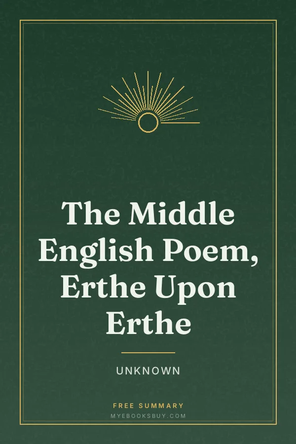 Cover of The Middle English Poem, Erthe Upon Erthe