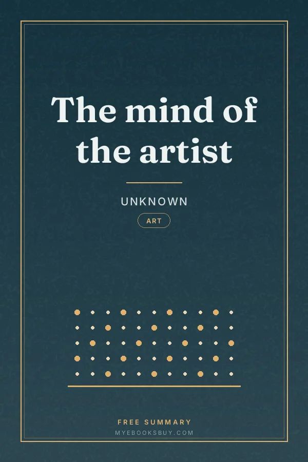 Cover of The mind of the artist