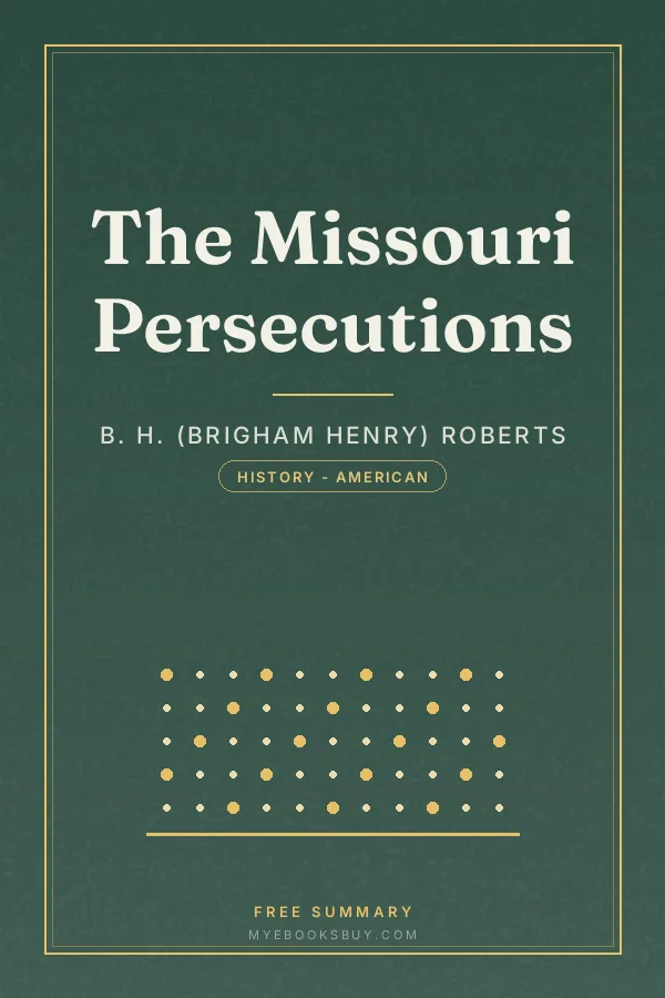 Cover of The Missouri Persecutions