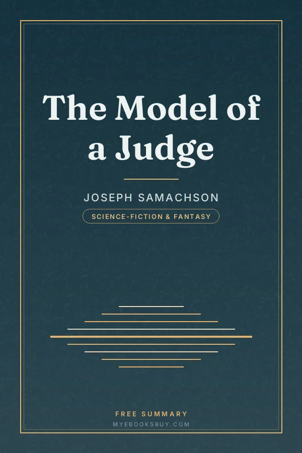 Cover of The Model of a Judge