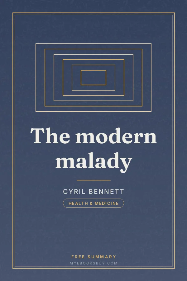 Cover of The modern malady