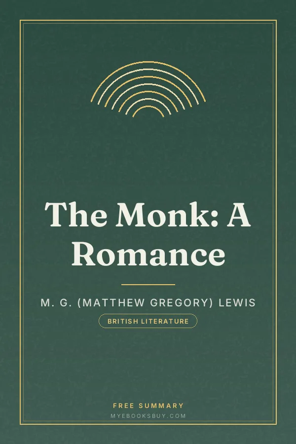 Cover of The Monk: A Romance