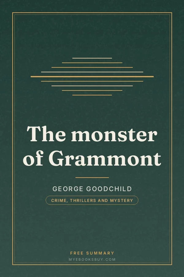 Cover of The monster of Grammont