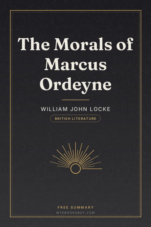 Cover of The Morals of Marcus Ordeyne