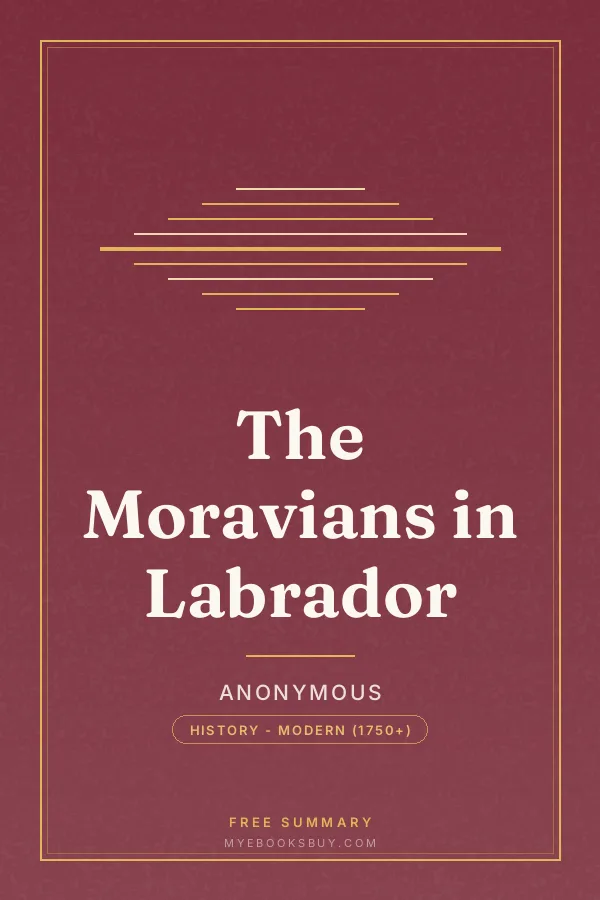 Cover of The Moravians in Labrador