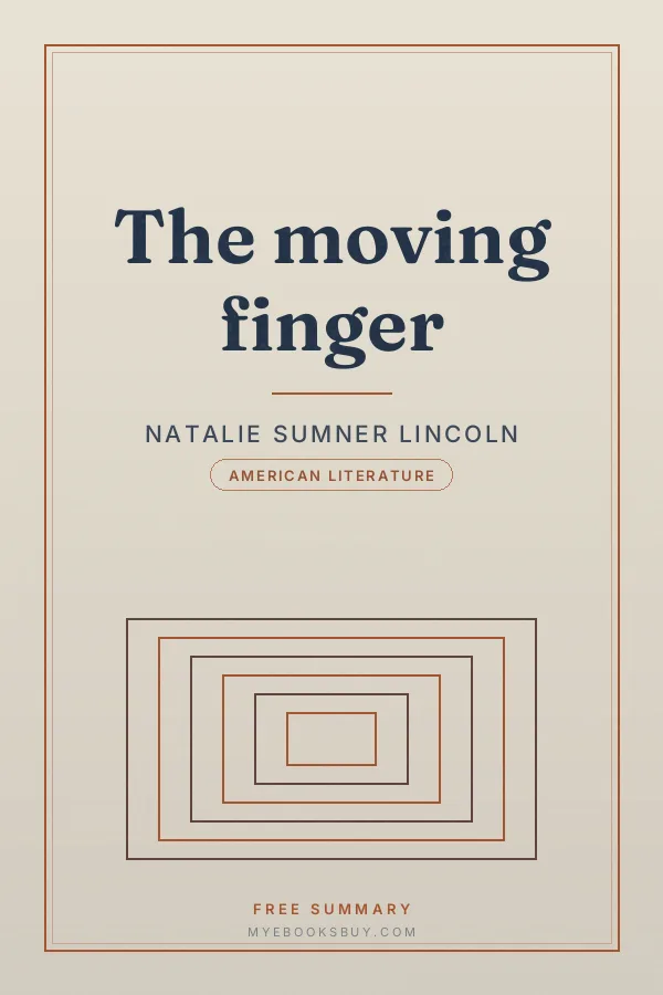 Cover of The moving finger