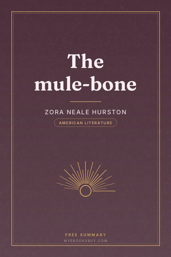 Cover of The mule-bone