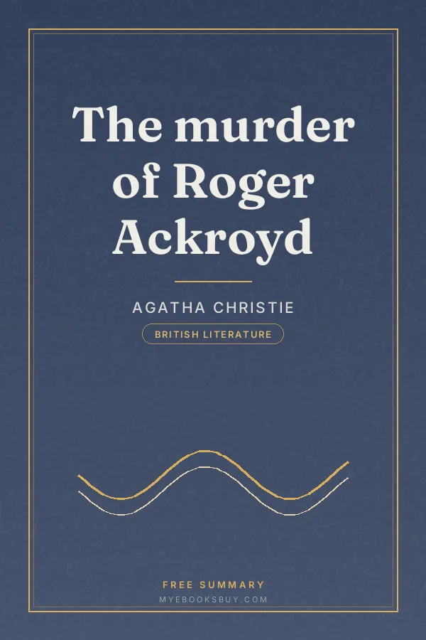 Cover of The murder of Roger Ackroyd