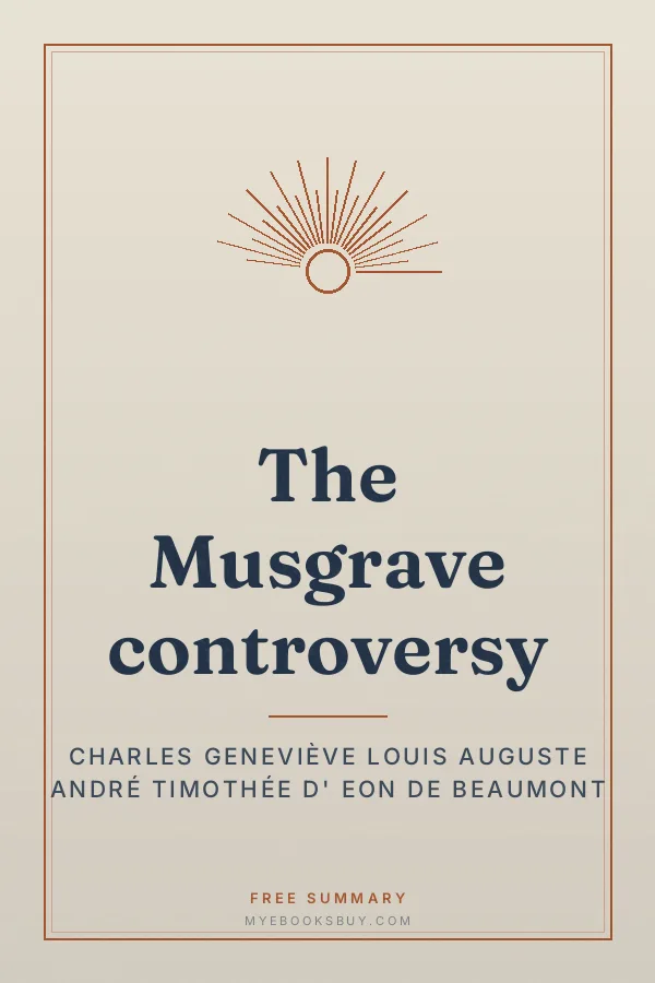 Cover of The Musgrave controversy