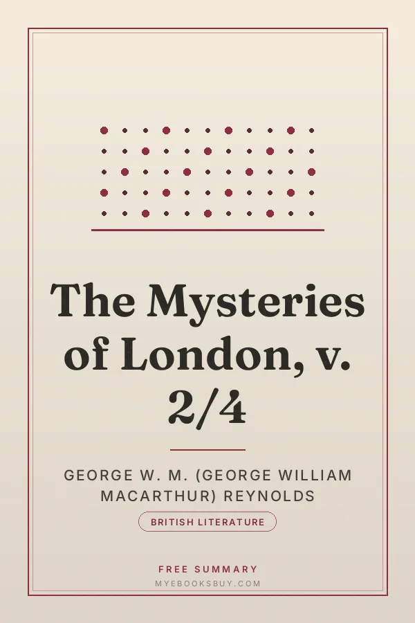 Cover of The Mysteries of London, v. 2/4
