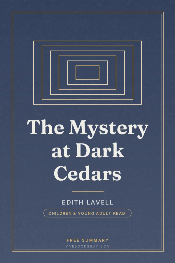 Cover of The Mystery at Dark Cedars