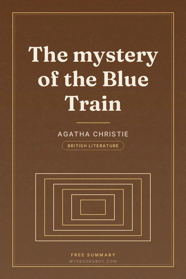 Cover of The mystery of the Blue Train