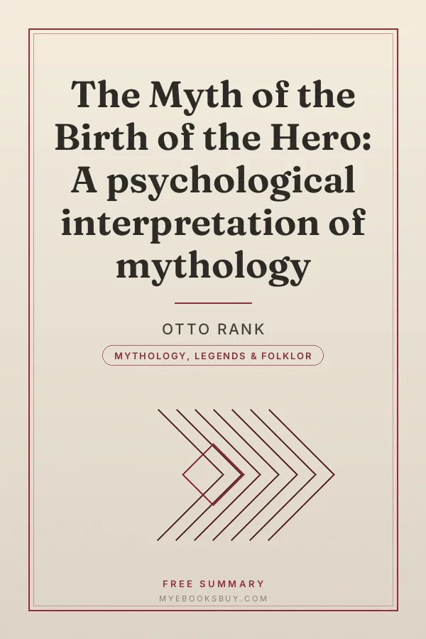 Cover of The Myth of the Birth of the Hero: A psychological interpretation of mythology