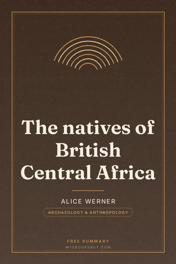 Cover of The natives of British Central Africa