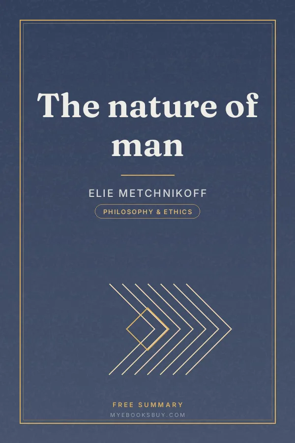 Cover of The nature of man
