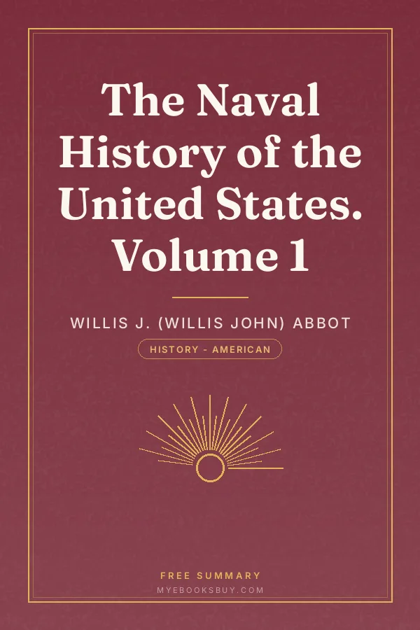 Cover of The Naval History of the United States. Volume 1