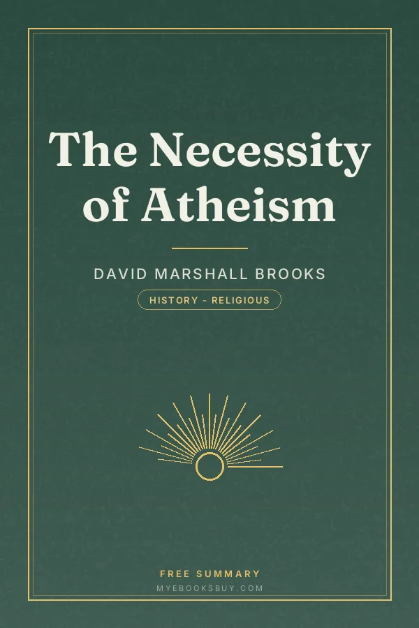 Cover of The Necessity of Atheism