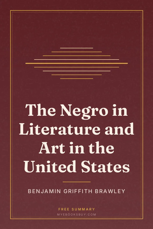 Cover of The Negro in Literature and Art in the United States