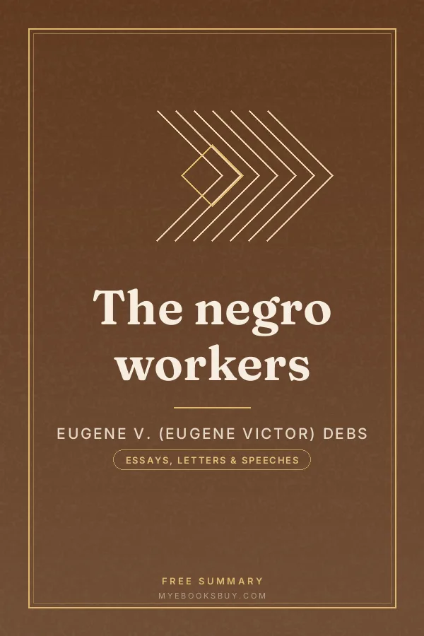 Cover of The negro workers