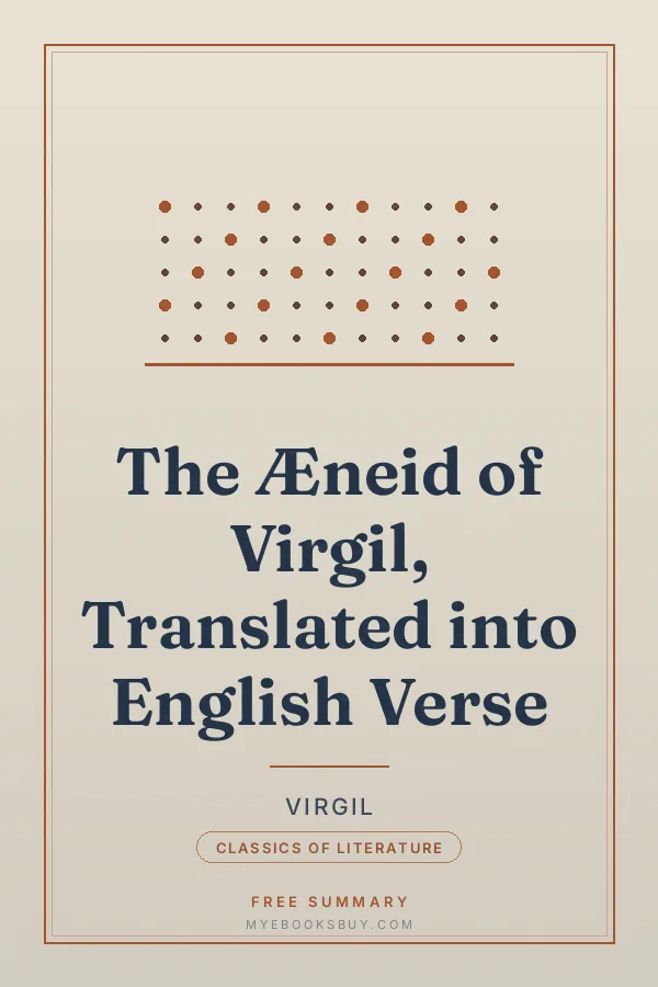 Cover of The Æneid of Virgil, Translated into English Verse