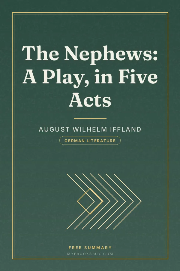 Cover of The Nephews: A Play, in Five Acts