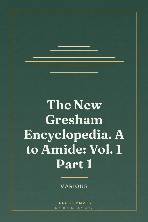 Cover of The New Gresham Encyclopedia. A to Amide: Vol. 1 Part 1