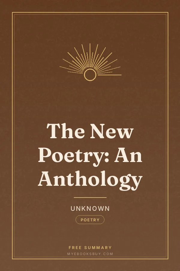 Cover of The New Poetry: An Anthology