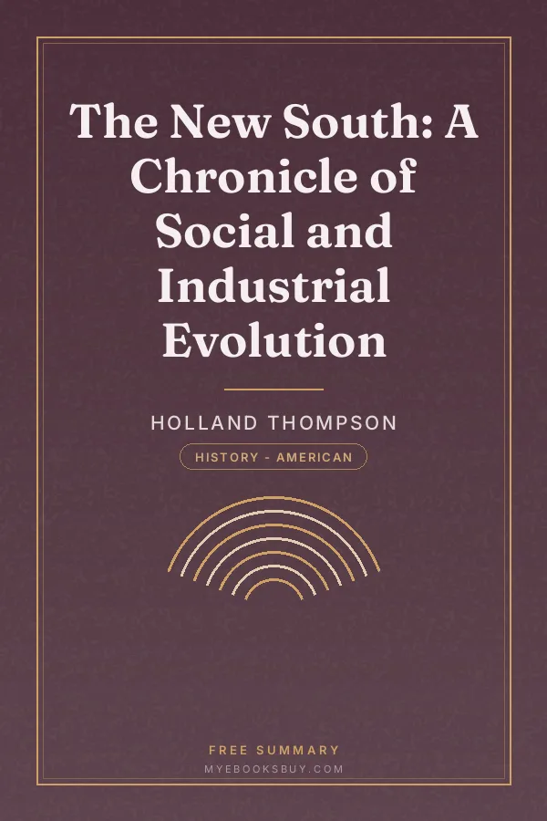 Cover of The New South: A Chronicle of Social and Industrial Evolution
