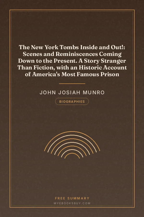 Cover of The New York Tombs Inside and Out!: Scenes and Reminiscences Coming Down to the Present. A Story Stranger Than Fiction, with an Historic Account of America's Most Famous Prison