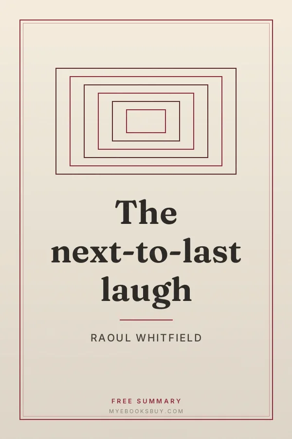 Cover of The next-to-last laugh