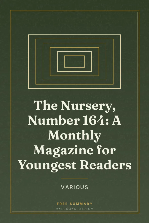 Cover of The Nursery, Number 164: A Monthly Magazine for Youngest Readers