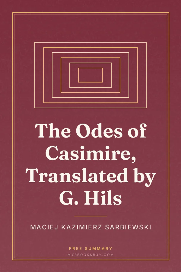 Cover of The Odes of Casimire, Translated by G. Hils
