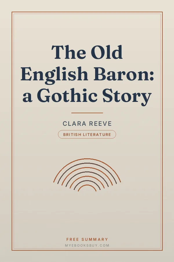Cover of The Old English Baron: a Gothic Story