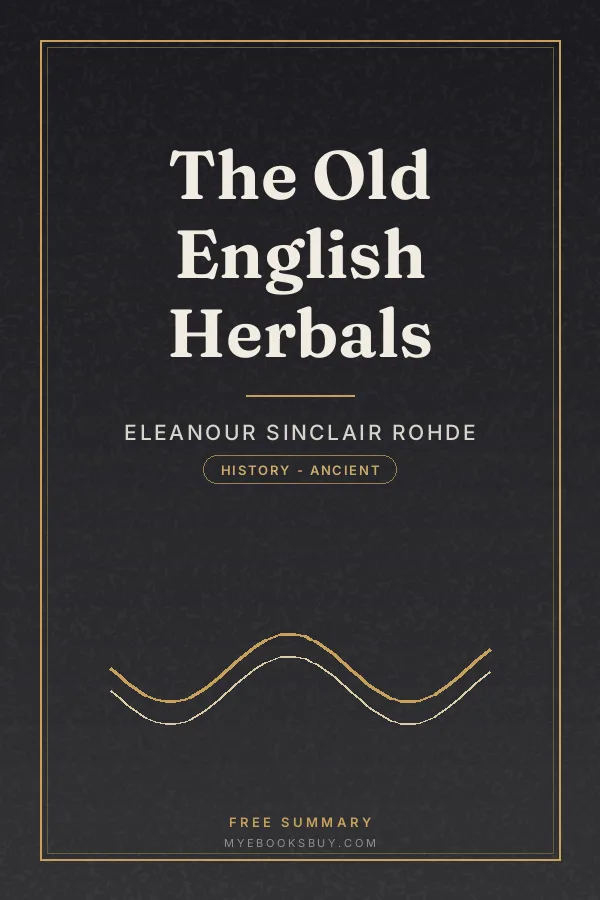Cover of The Old English Herbals