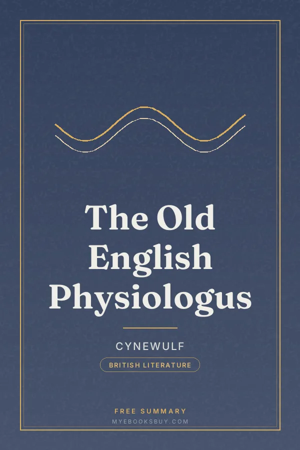 Cover of The Old English Physiologus