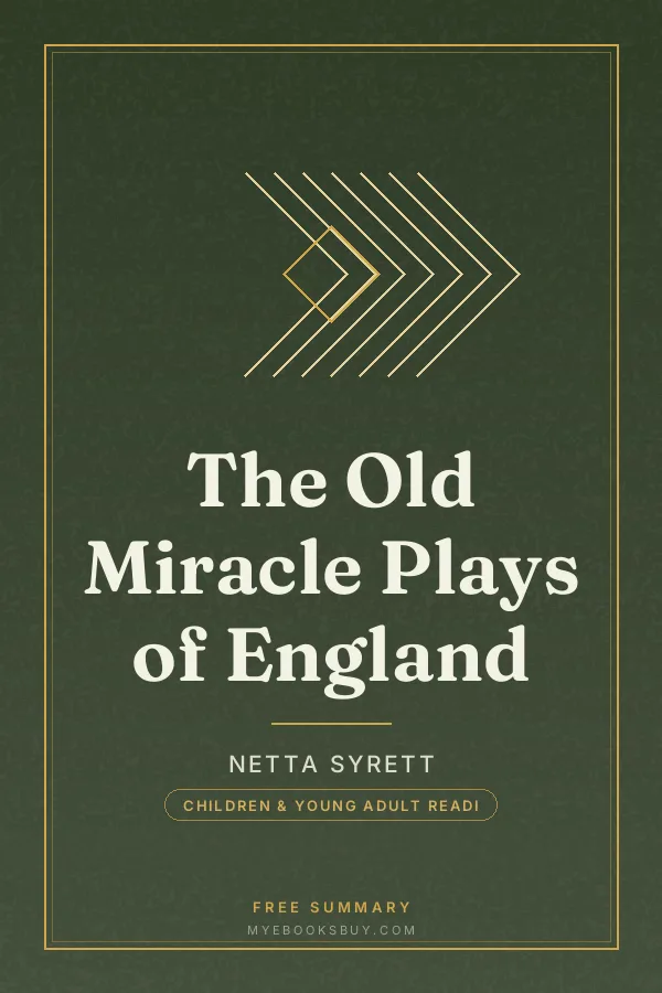 Cover of The Old Miracle Plays of England