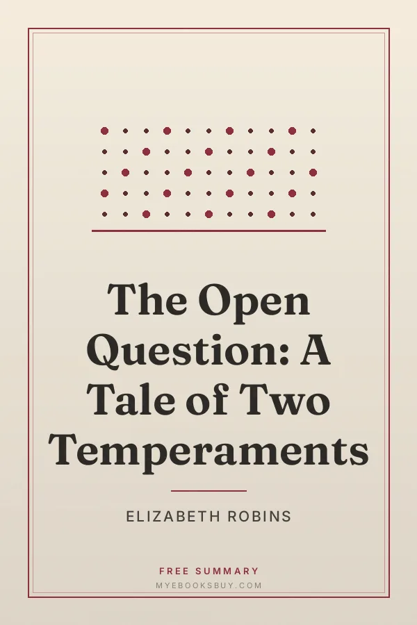 Cover of The Open Question: A Tale of Two Temperaments