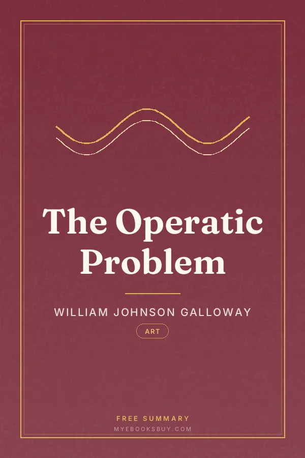 Cover of The Operatic Problem