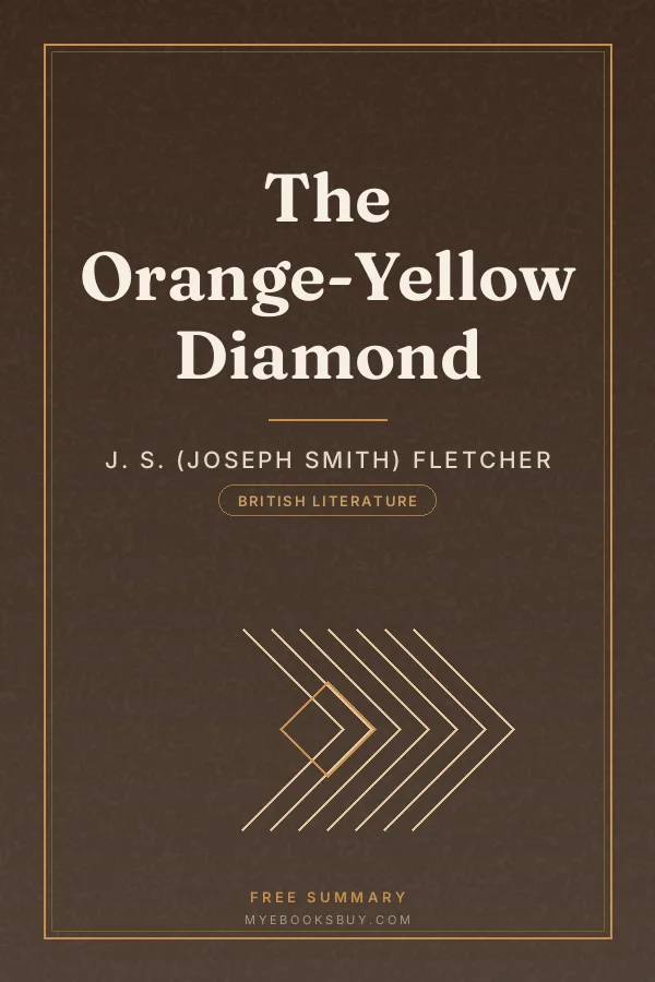 Cover of The Orange-Yellow Diamond