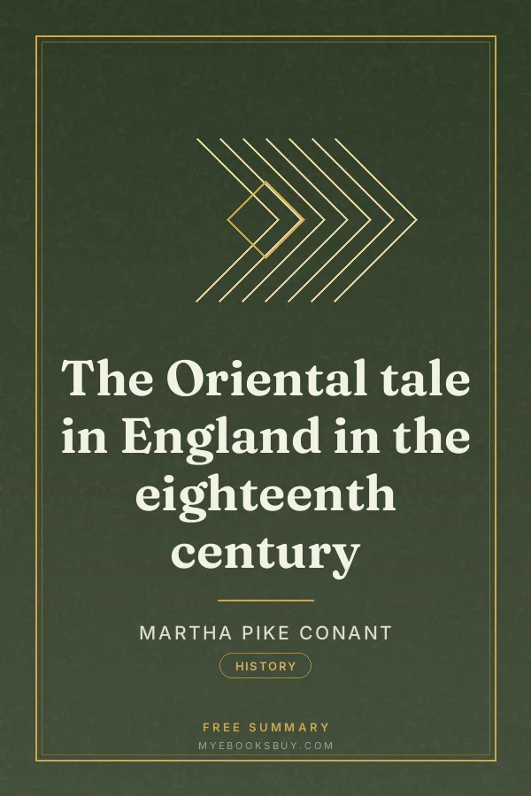 Cover of The Oriental tale in England in the eighteenth century