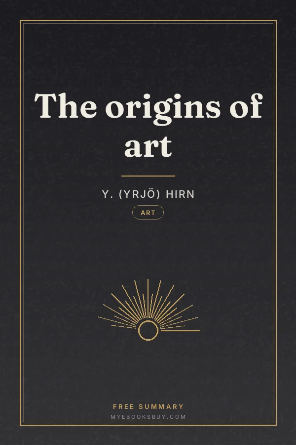Cover of The origins of art