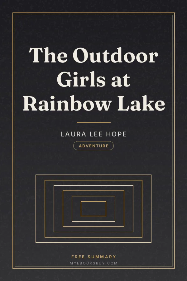 Cover of The Outdoor Girls at Rainbow Lake