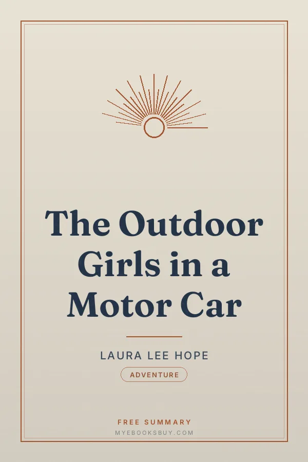 Cover of The Outdoor Girls in a Motor Car