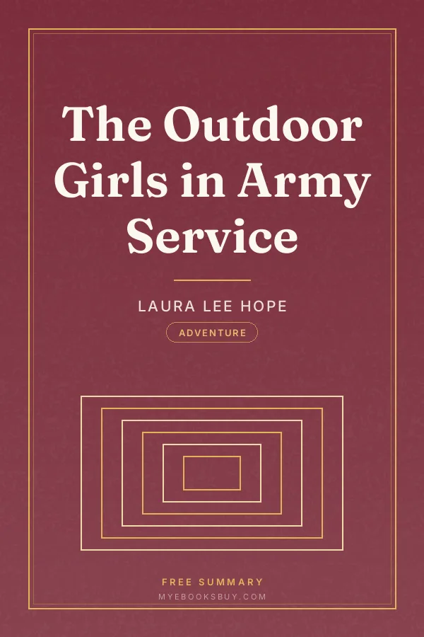 Cover of The Outdoor Girls in Army Service