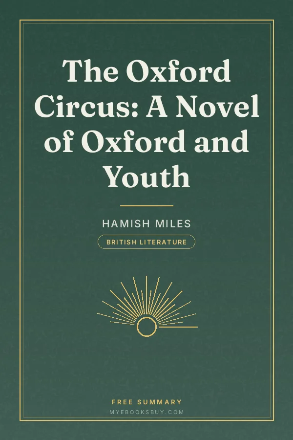 Cover of The Oxford Circus: A Novel of Oxford and Youth