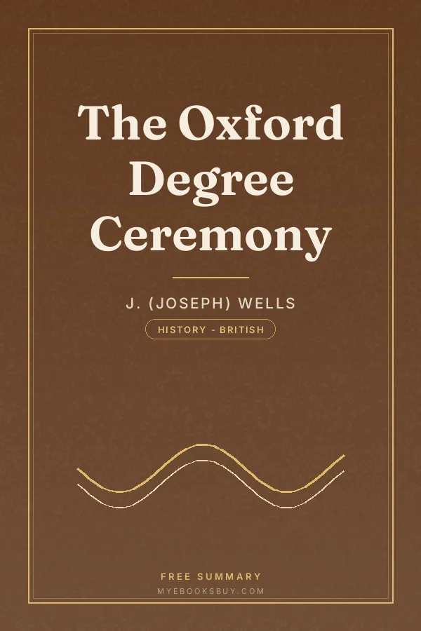 Cover of The Oxford Degree Ceremony