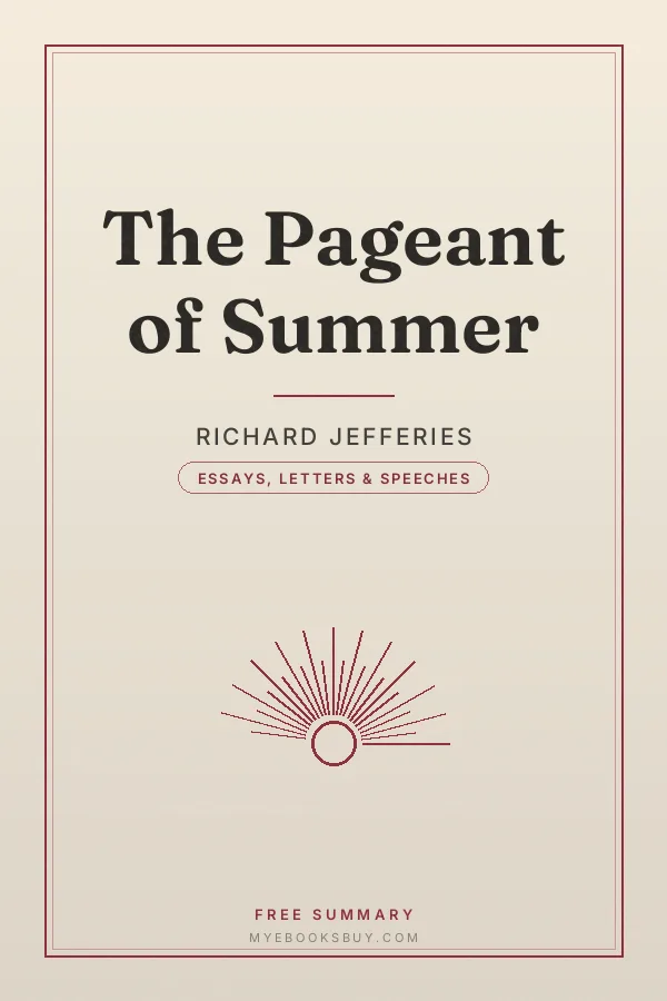 Cover of The Pageant of Summer