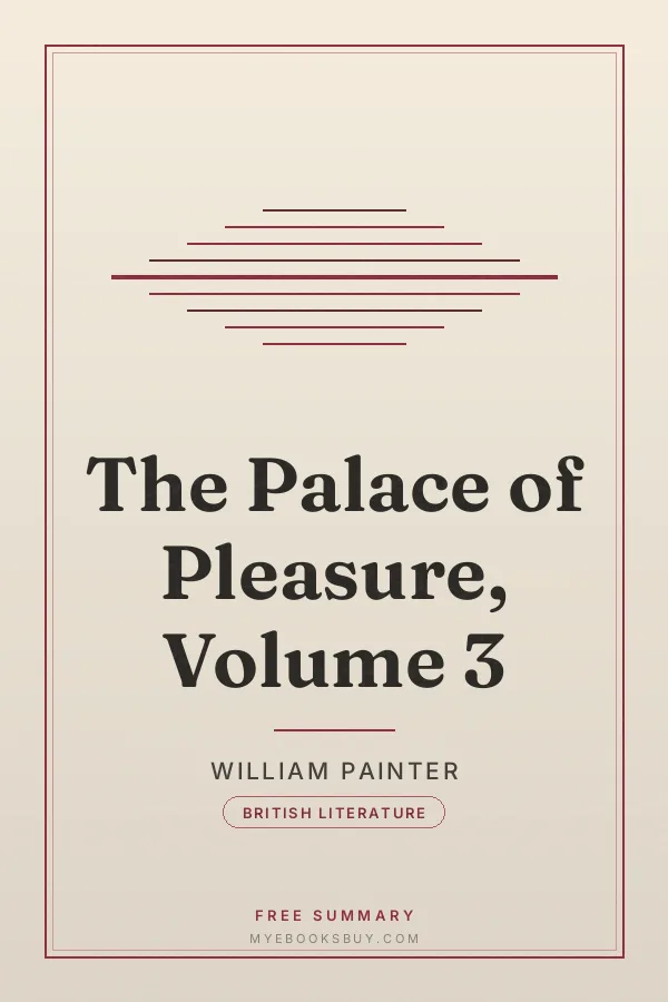 Cover of The Palace of Pleasure, Volume 3