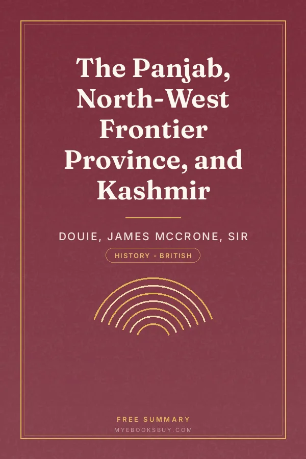Cover of The Panjab, North-West Frontier Province, and Kashmir