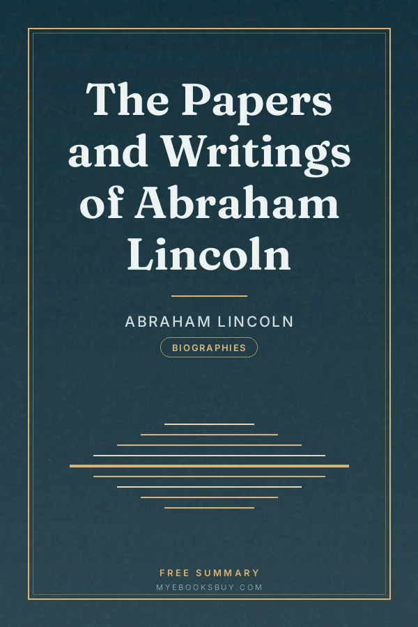 Cover of The Papers and Writings of Abraham Lincoln